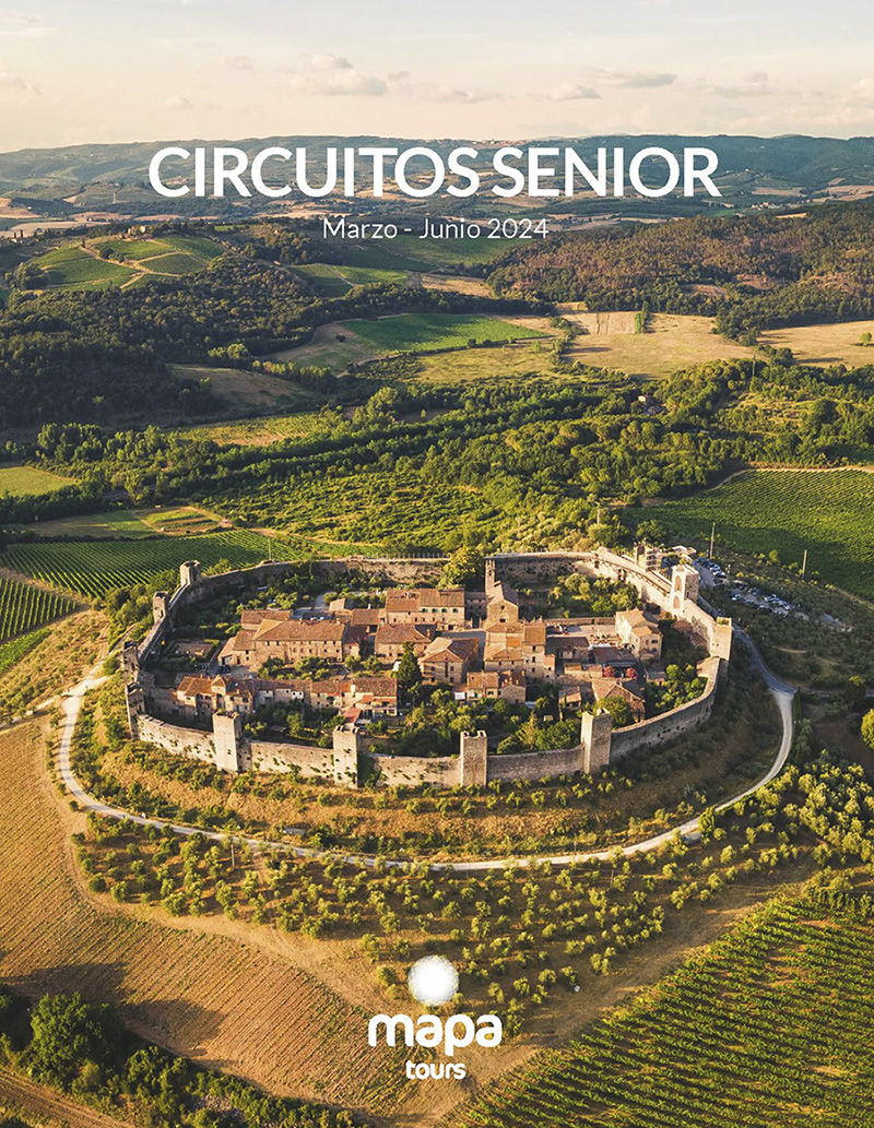 Mapa Tours publica su nuevo catálogo “Circuitos Sénior” para primavera 2024